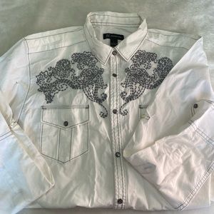 INC Men’s Long Sleeve Button Shirt